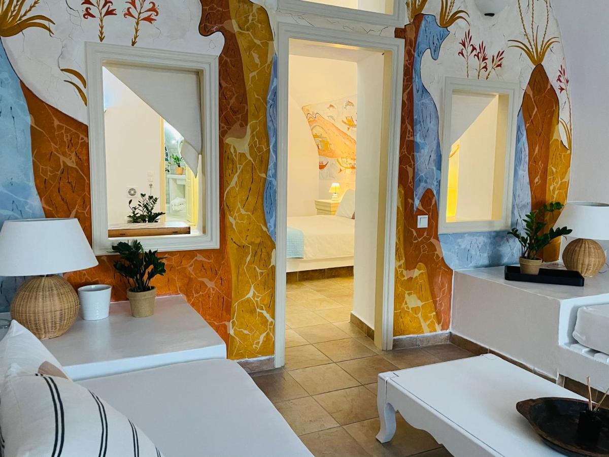 Blue Sky Cave House Villa Oia  Exterior photo