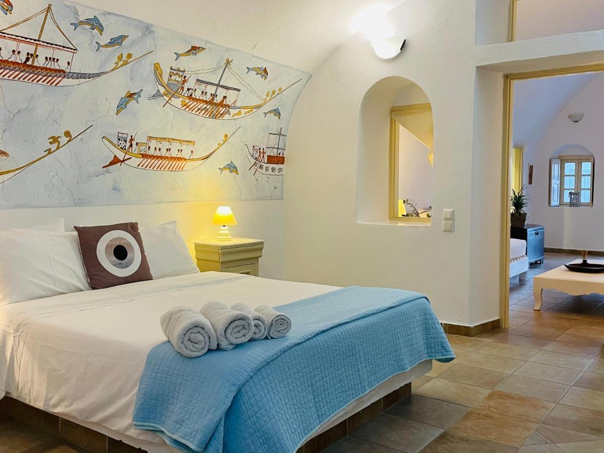 Blue Sky Cave House Villa Oia  Exterior photo
